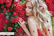 Rose Petals Photoshop Overlays, a Plug-in Add-On by FixThePhoto (Thumbnail 32 of 34)
