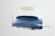 Blue Indigo Watercolor Washes Shapes, a Texture Illustration by YarovaArt (Thumbnail 3 of 10)