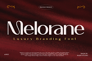 Melorane Luxury Branding Font, a Sans Serif Font by Rasio Studio (Thumbnail 1 of 7)