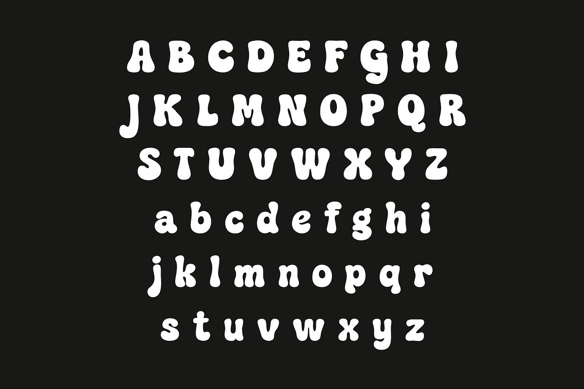 Bultik Retro Bubble Font for Groovy, a Slab Serif Font by WhymoreArt (Photo 11 of 12)