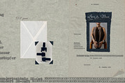 Analog Fragments: Paper & Denim, a Texture Graphic by Lidberia (Thumbnail 2 of 14)