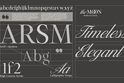 The MOON – Modern & Classic Serif +, a Serif Font by xdCreative (Thumbnail 7 of 12)
