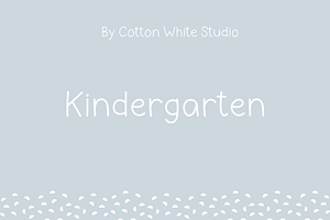 Kindergarten