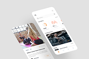 High Fit - Fitness App UI Kit, an UI Kit Template by iDoodle Studio (Thumbnail 3 of 4)
