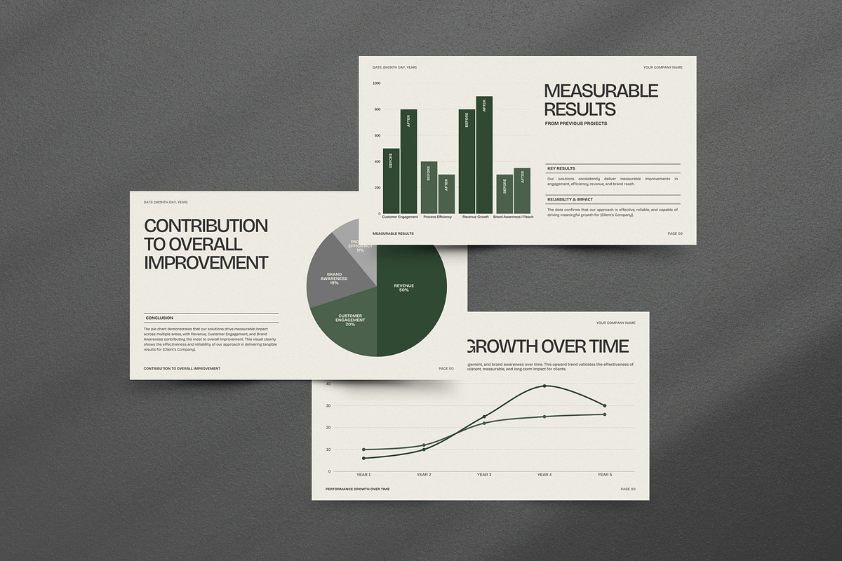 Modern Business Pitch Deck preview 3