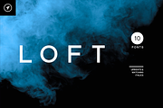 LOFT - Minimal Display Font Family, a Sans Serif Font by Designova® (Thumbnail 1 of 15)
