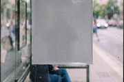 Glass Shelter Poster Mockup, an Advertising Mockup by Design Squad (Thumbnail 2 of 4)