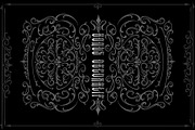 Sauronking + Decorative bonus, a Blackletter Font by dansdesign (Thumbnail 6 of 7)