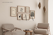 Vintage Frame Mockup Bundle Set of 9, a Household Mockup by Mockup Art Atelier (Thumbnail 12 of 18)