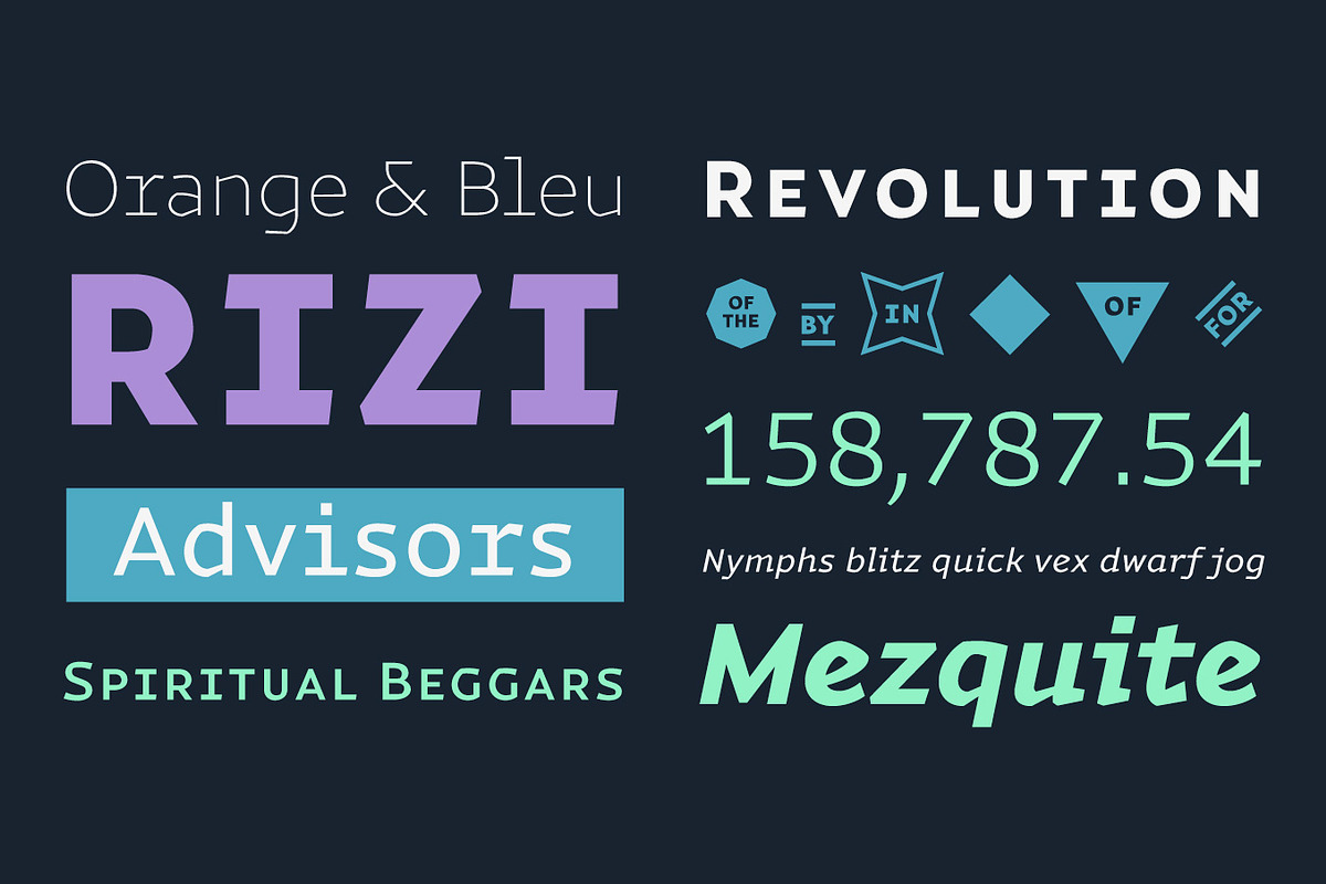 Magnetic Pro font family preview 7