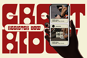 Void Load - Sporty Branding Font, a Sans Serif Font by Pandeka Studio (Thumbnail 7 of 9)