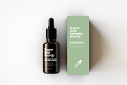 Amber Dropper Bottle Mock-Up & Box, a Household Mockup by TSOBG (Thumbnail 15 of 20)