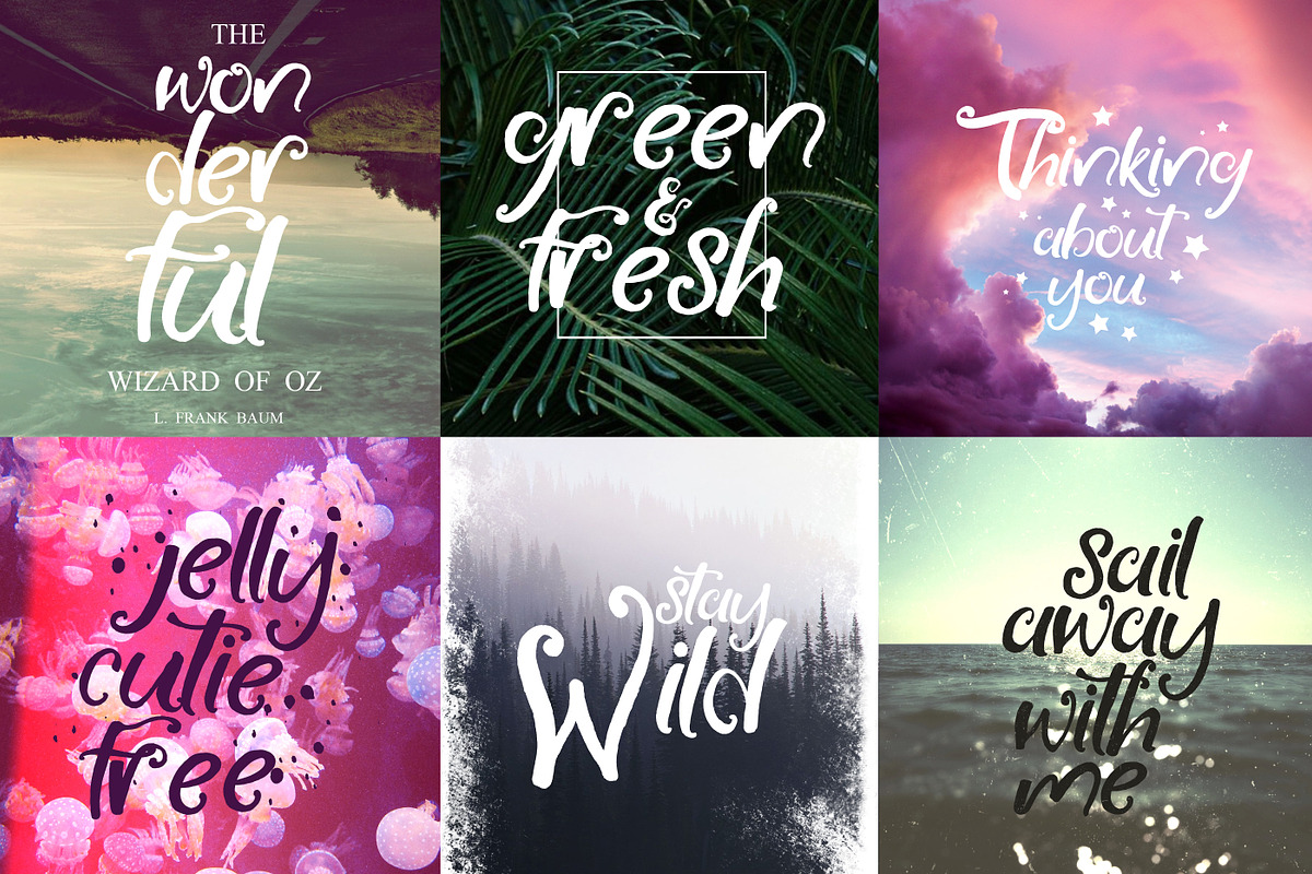 Little Raspberry Typeface+Extras preview 6