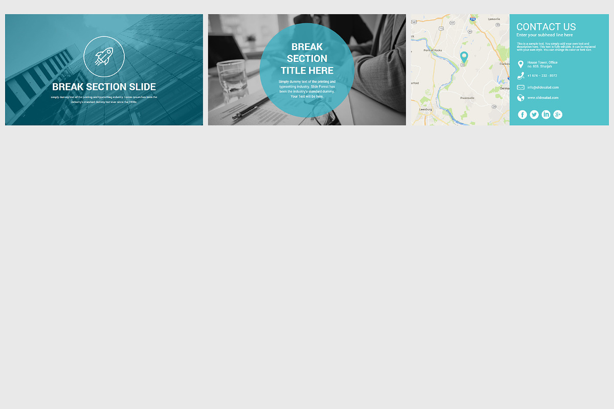 Business Plan Google Slides Template, a Presentation Template by SlideSalad (Photo 34 of 35)