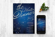 Winter Invitation Template, an Invitation Template by BrandPacks (Thumbnail 2 of 4)