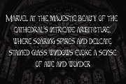 Charming Ornate, a Serif Font by Letterara (Thumbnail 9 of 16)