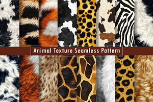 Animal Texture Seamless Pattern, a Texture Graphic by Dream Creation