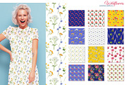 Summer Watercolor Wild Flowers, a Seasonal Illustration by s.yanyeva (Thumbnail 7 of 11)