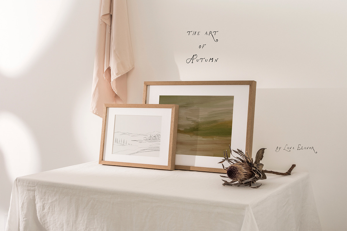 Hand-Painted Autumn Backgrounds, a Background Graphic by Lana Elanor (Photo 13 of 18)