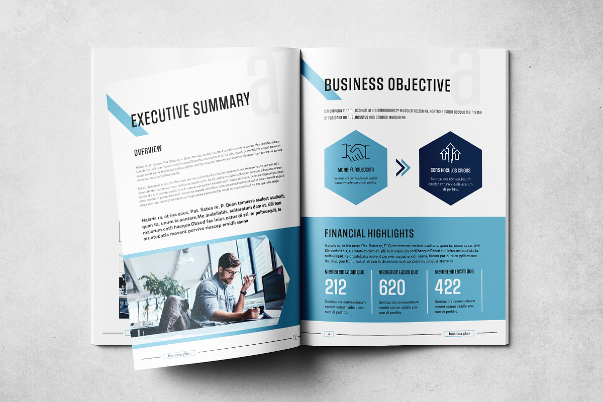 Business Plan Layout Temlpate