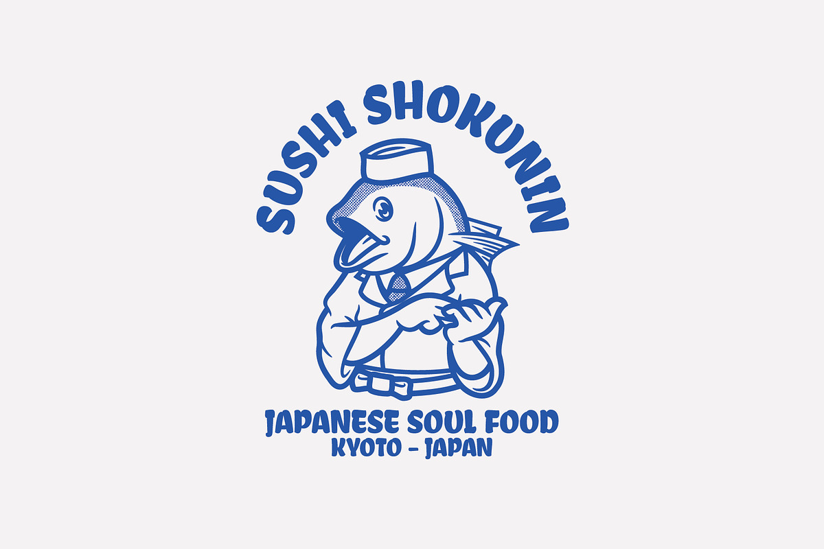 Sushi Shokunin Logo Template, a Branding & Logo Template by Kreasi Malam (Photo 3 of 4)