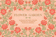 FLOWER GARDEN, a Pattern Graphic by Irina Skaska (Thumbnail 1 of 11)