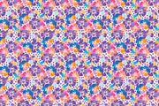 Hibiscus flower and patterns, an Illustration by natsa (Thumbnail 3 of 6)