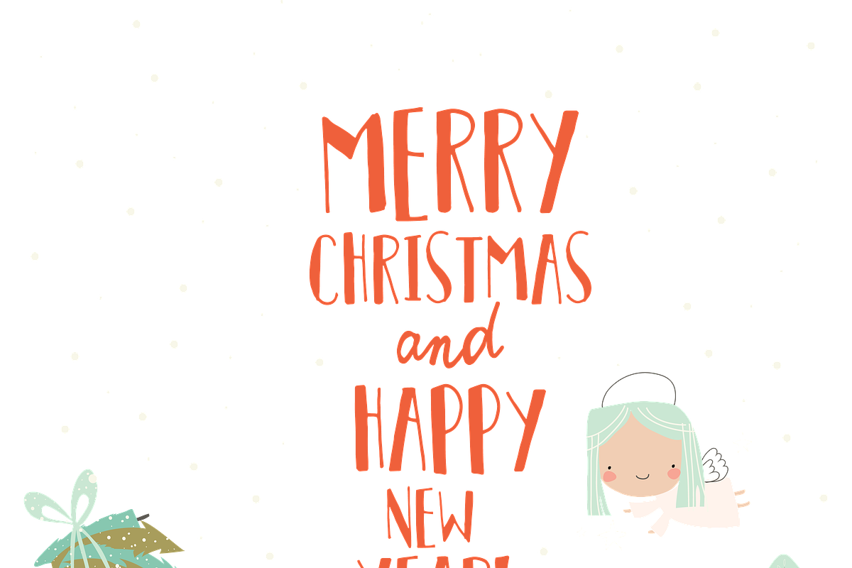 Illustration With Christmas Elements, a Seasonal Illustration by Maria Starus (Photo 2 of 3)