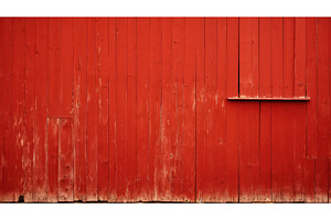 vintage red barn walls ai generated, an Architecture Photo by pikepicture