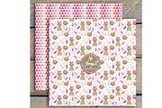 Boho Dogs Digital papers & Clipart, an Animal Illustration by JennyL Designs (Thumbnail 4 of 6)