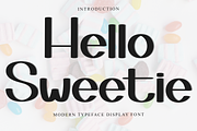 Hello Sweetie, a Script Font by FreshTypeINK (Thumbnail 1 of 8)