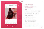 150 Quotes Bundle, a Social Media Template by AM Studio (Thumbnail 2 of 15)