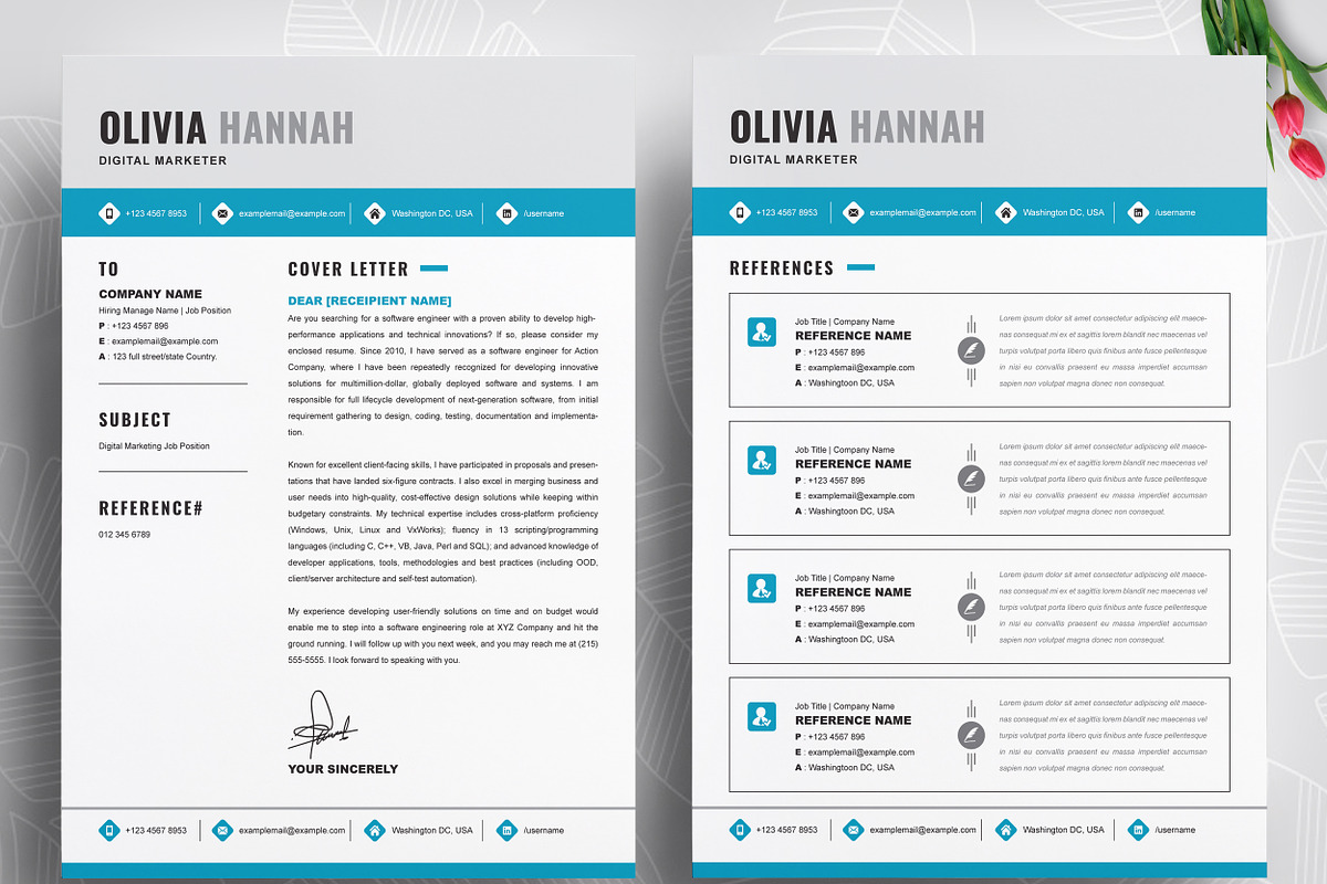 JOB WINNING RESUME - 50 TEMPLATES, a Resume Template by ResumeInventor (Photo 94 of 184)