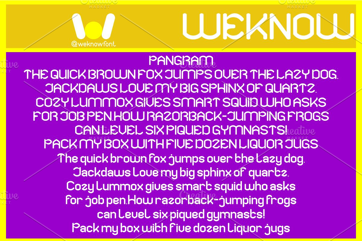 smooth innovation font, a Font by weknow (Photo 6 of 8)