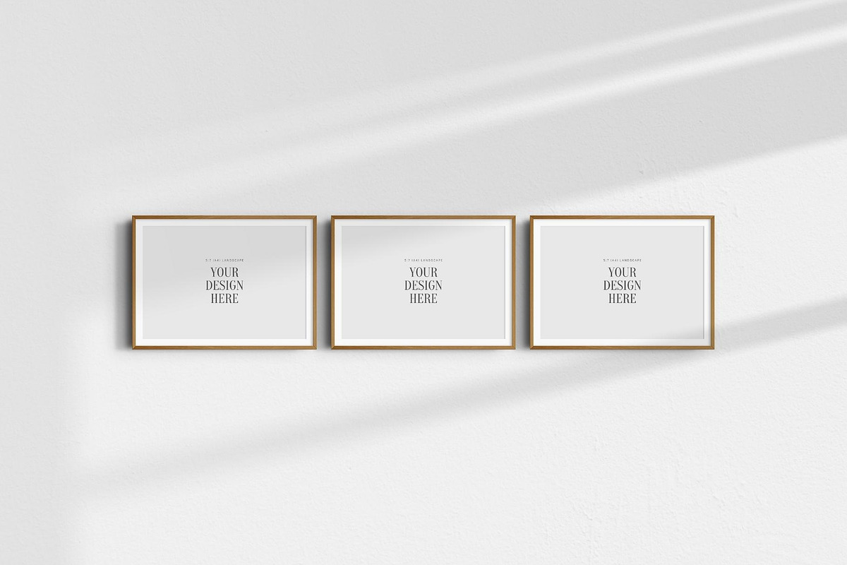 7:5 Frame Mockup BUNDLE A4 5:7 L, a Product Mockup by DESIGN BY nube (Photo 9 of 15)