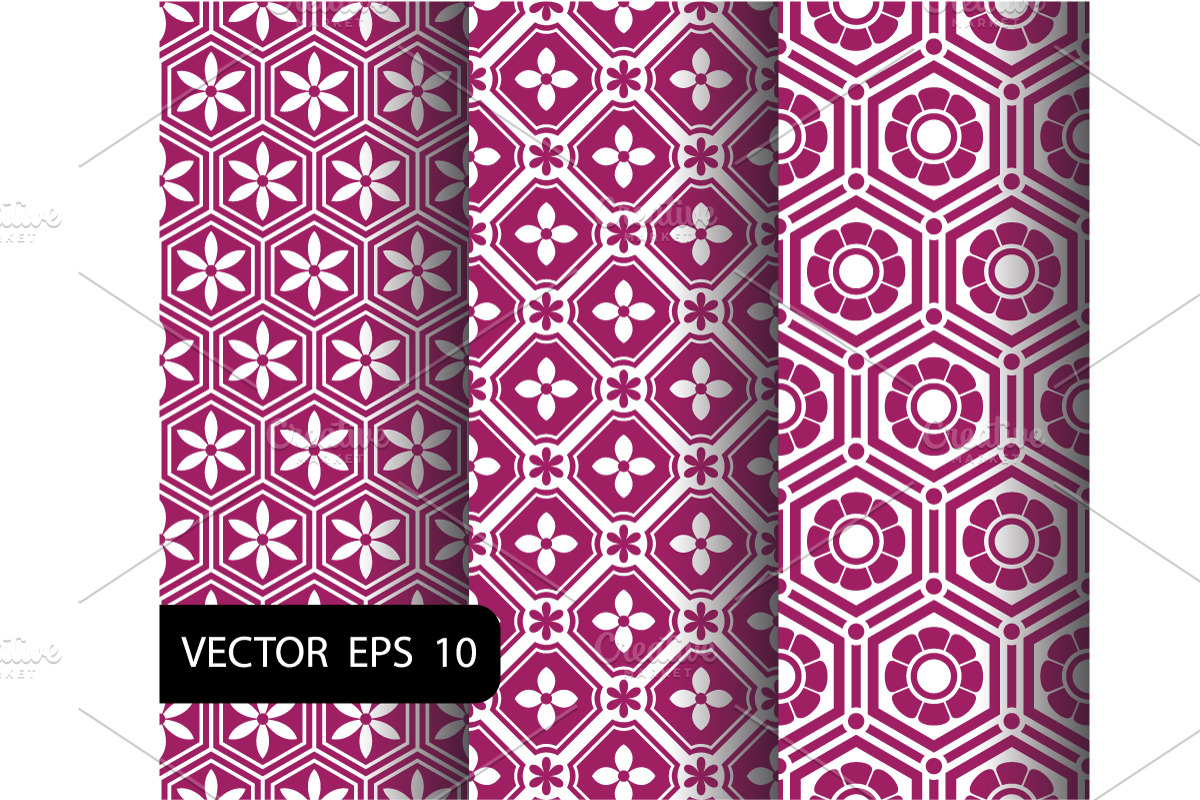 hexagon pattern set