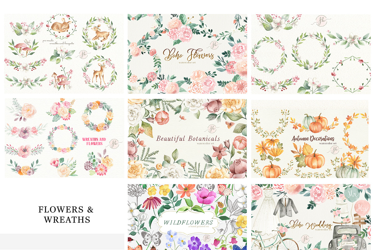 Whole Shop Bundle, an Animal Illustration by Flora+Bear (Photo 11 of 15)