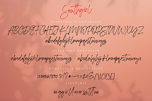 Southgirl Handwritten Font