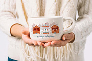 Christmas Market Scene Creator, a Seasonal Illustration by VerAna (Thumbnail 12 of 20)