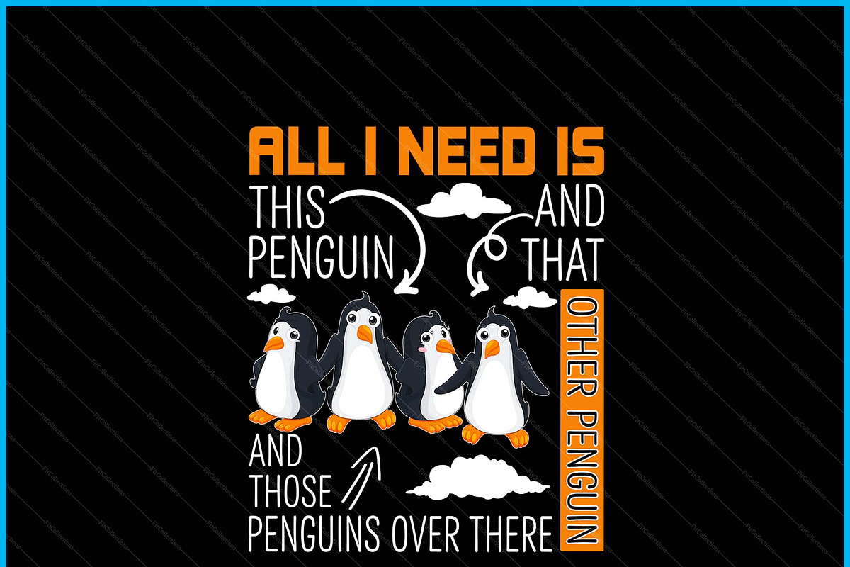 All I Need Is This Penguin Animals, a Graphic by Creativeusart (Photo 2 of 4)