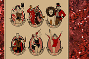 Circus Collection, an Illustration by Moloko88 (Thumbnail 2 of 6)