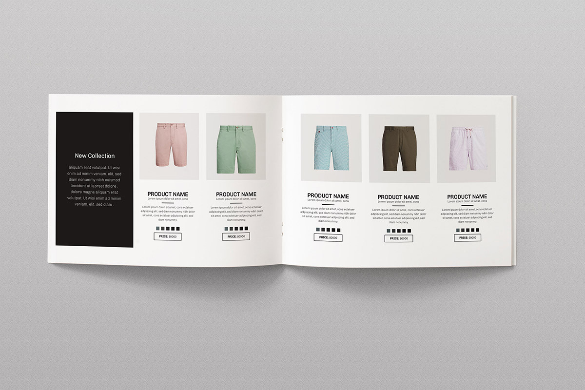 Landscape Product Catalog Template
