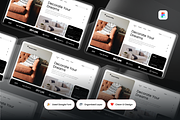 Brwly - Modern Furniture Hero Header, an UI Kit Template by SquidPixey (Thumbnail 2 of 3)