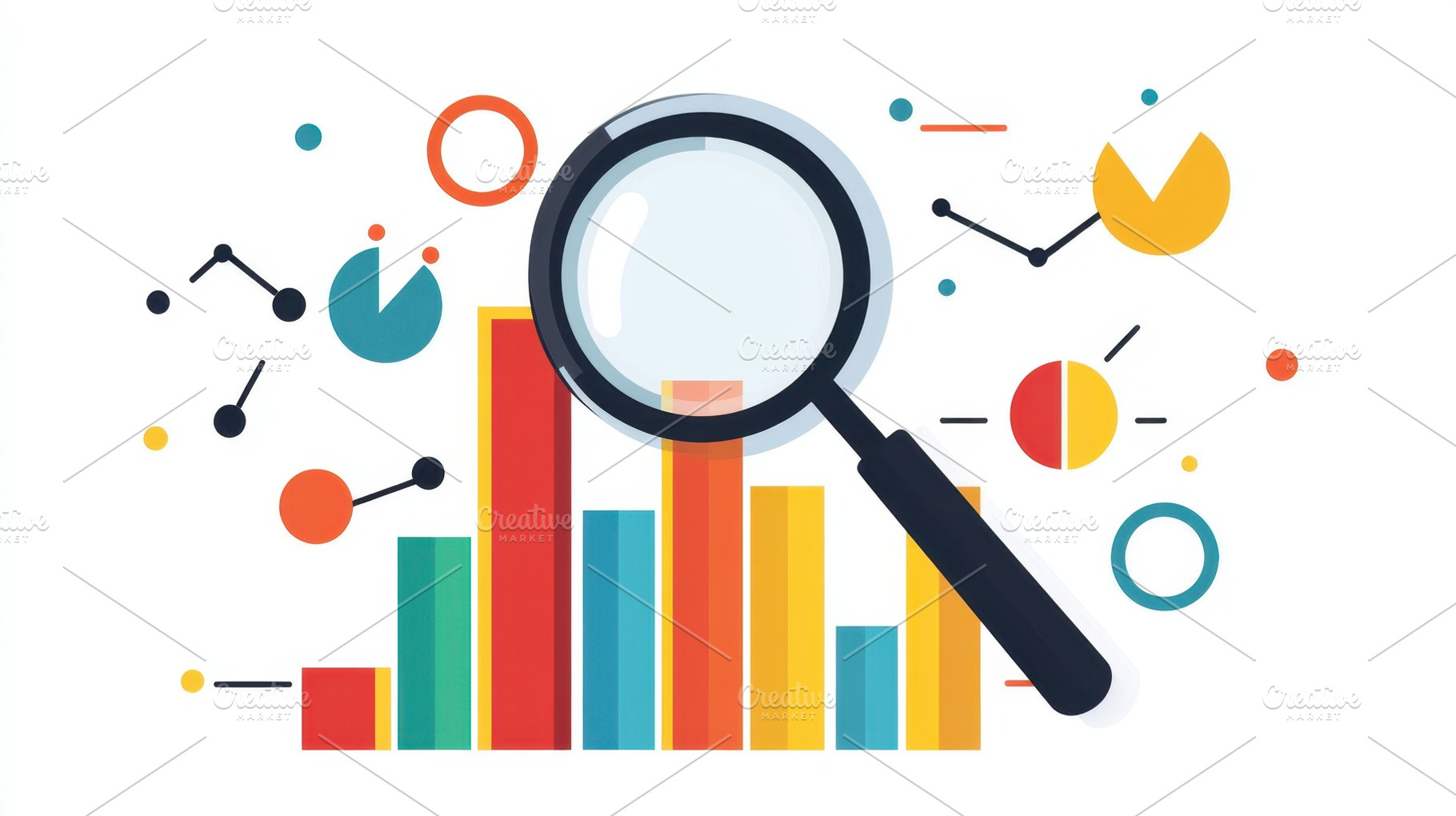Data trends under a lens, a Photo by Beautiful things