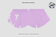 Barb shorts mockup, a Bottom Mockup by Voyage Studio (Thumbnail 2 of 3)