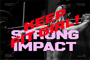 NCL Maxipower - Sport Gym Font, a Sans Serif Font by Enxyclo Studio (Thumbnail 12 of 16)