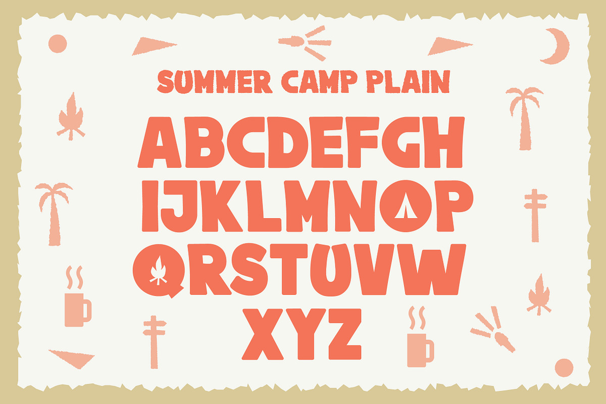 Summer Camp, a Font by caocastudio (Photo 5 of 7)