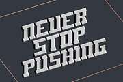 DOOPER Modern Sport Font, a Font by Bayuktx (Thumbnail 3 of 10)
