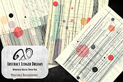 Abstract Ledger Dream: Vintage Paper, a Background Graphic by NiiiNArt (Thumbnail 4 of 9)