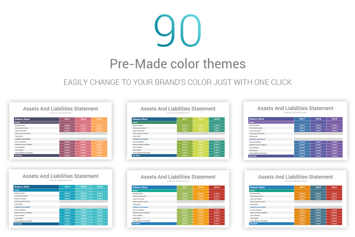 Creative Tables Google slides, a Presentation Template by OceanArt (Photo 3 of 28)